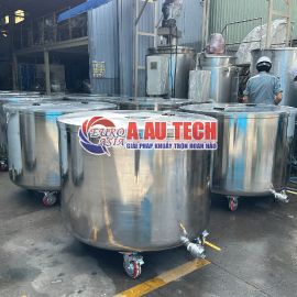 Tư vấn & gia công bồn chứa thực phẩm 1000 lít chất lượng