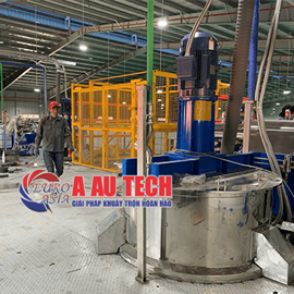 Bồn khuấy sơn công nghiệp -Giải pháp tối ưu cho sản xuất quy mô lớn