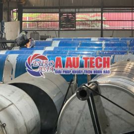 Sản xuất silo chứa hạt nhựa công nghiệp bền đẹp, hiệu quả