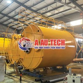 Hoàn thành dự án silo chứa 20 tấn, sơn màu theo yêu cầu